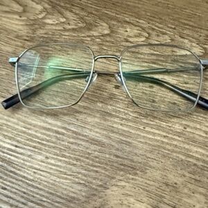 Dolce & Gabbana DG1350 04 Eyeglasses FRAMES ONLY Gunmetal Wire 55-18-145 Italy
